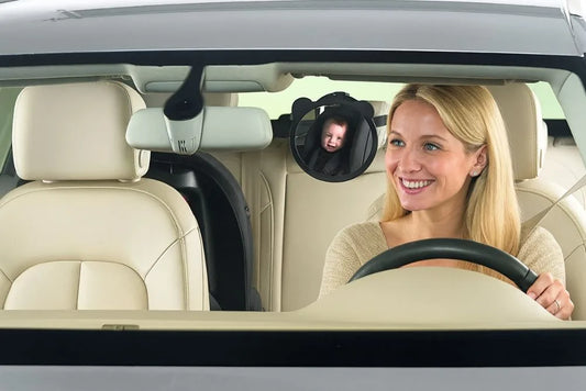 miroir voiture bébé avec maman - babybalade