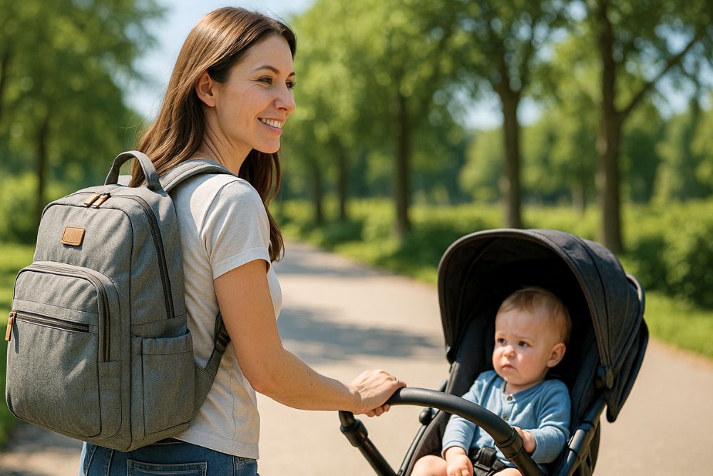 sac à dos à langer le guide pour maman et bébé dans le parc