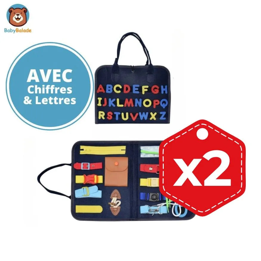 Busy Board Montessori Portable | BABY PURSE™