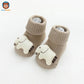 Chaussette Antidérapante Bébé -  Couleur Beige