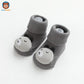 Chaussette Antidérapante Bébé -  Couleur Gris Foncé