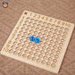 jeu table de multiplication - plateau et dés ensemble