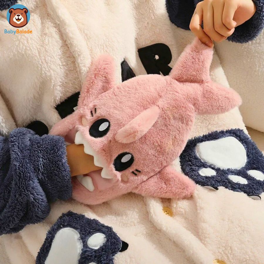 Peluche Bouillotte - Couleur Rose