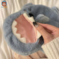 peluche bouillotte - entrée pour mettre la main au chaud