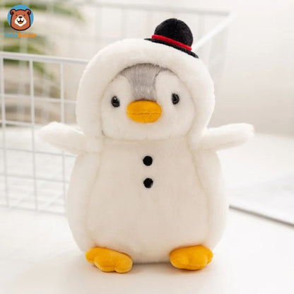 Peluche Pingouin - couleur blanc