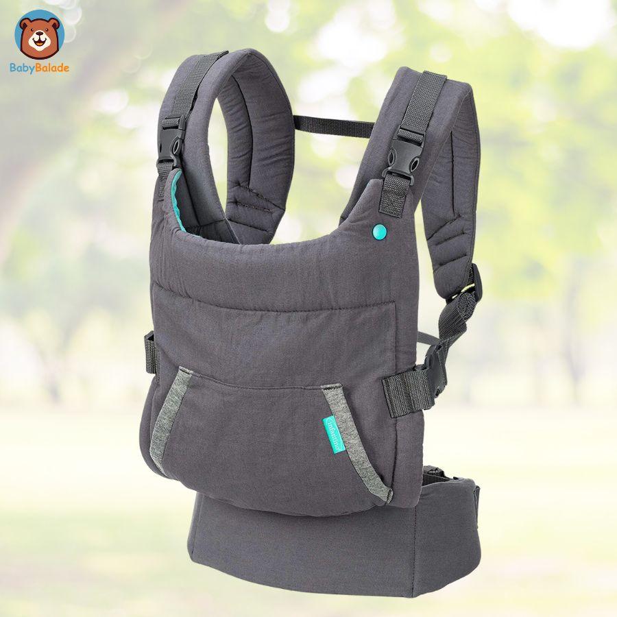 Porte bébé - porte bébé ergonomique sans capuche amovible