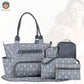 sac à langer chic et pratique de couleur gris