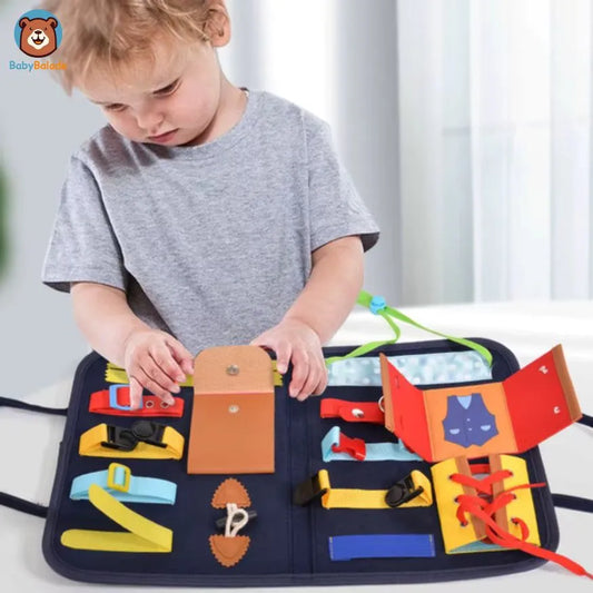 Busy Board Montessori Portable | BABY PURSE™