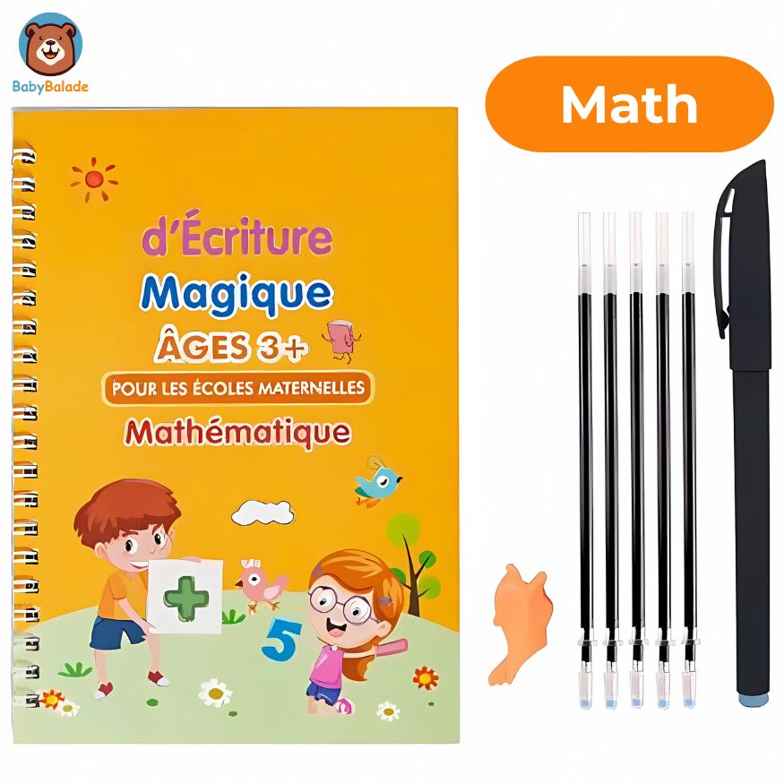 Cahier d'écriture magique | EDUCABOOK™