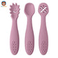 Cuillère Bébé Apprentissage | WEESPOON™ (Lot de 3)