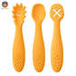 Cuillère Bébé Apprentissage | WEESPOON™ (Lot de 3)