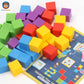 jeu de construction et de logique Cube Challenge de qualité et tout en couleur