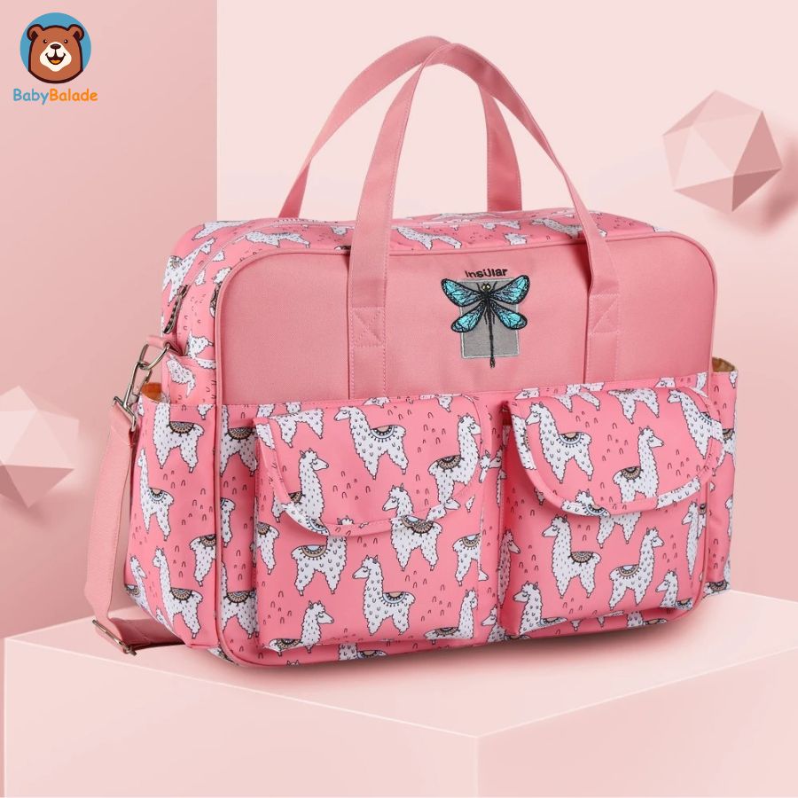 sac à langer couleur rose
