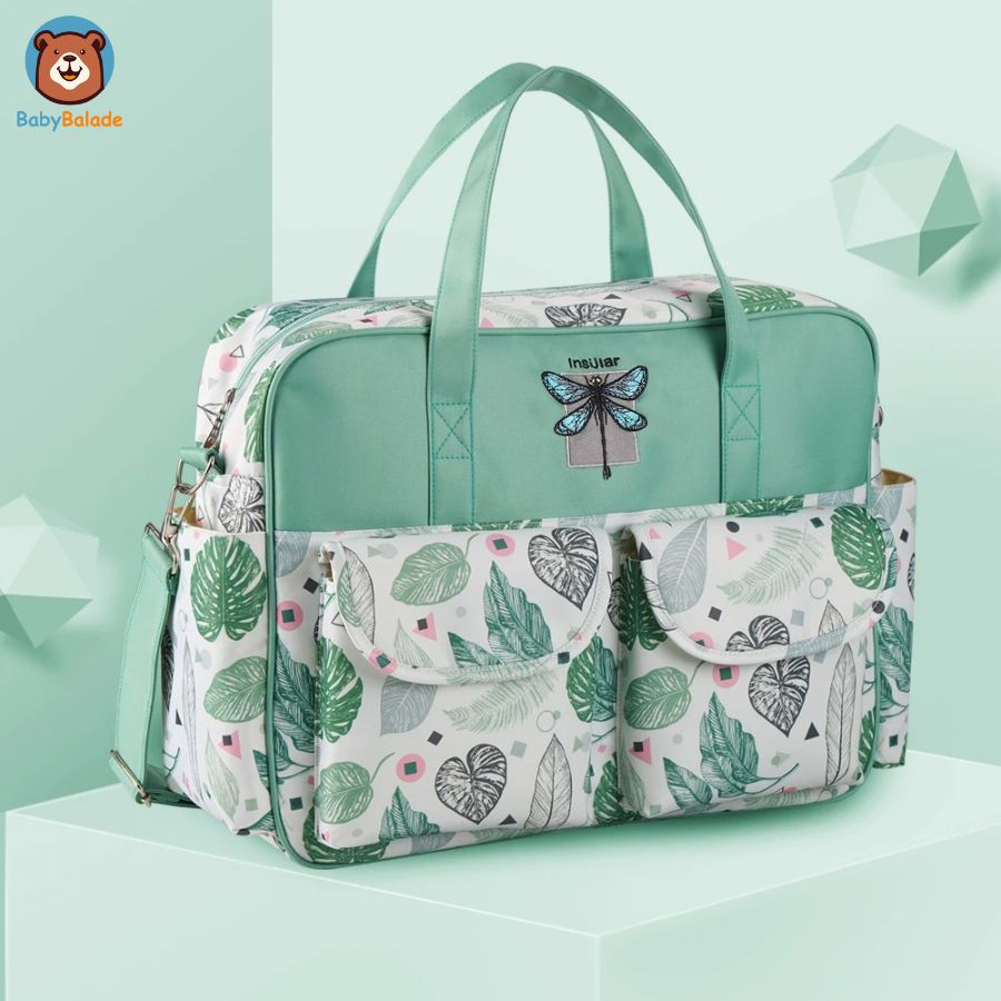 sac à langer couleur vert menthe