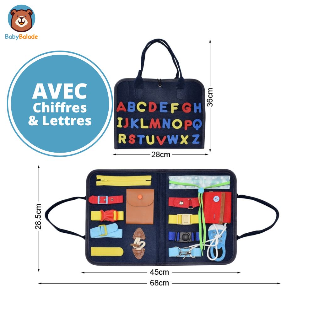 Busy Board Montessori | BABY PURSE™