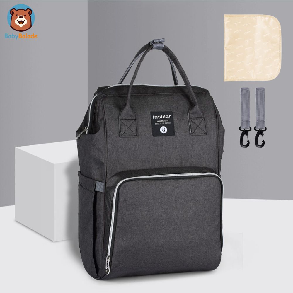 sac a dos a langer noir - Insular